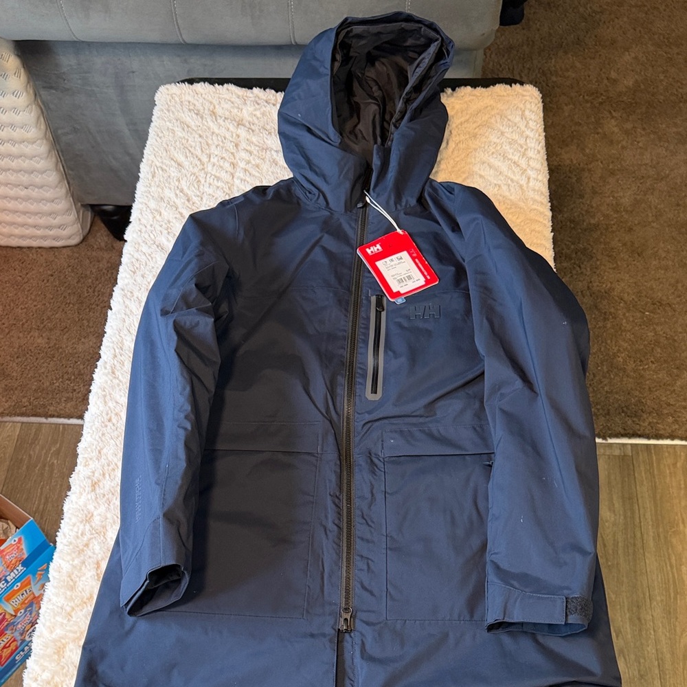 Helly Hansen women’s Dark Blue Raincoat